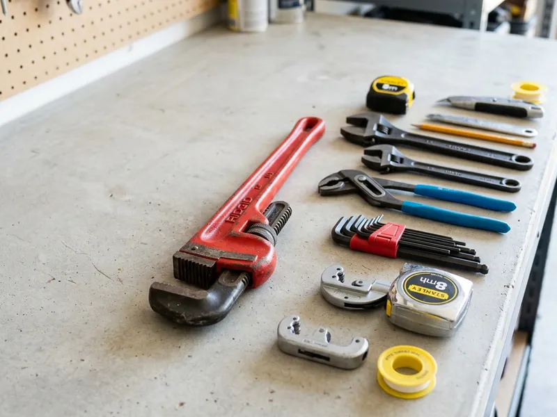 Professional plumbers in Tempe, AZ equipped with top-tier tools for residential and commercial plumbing services.